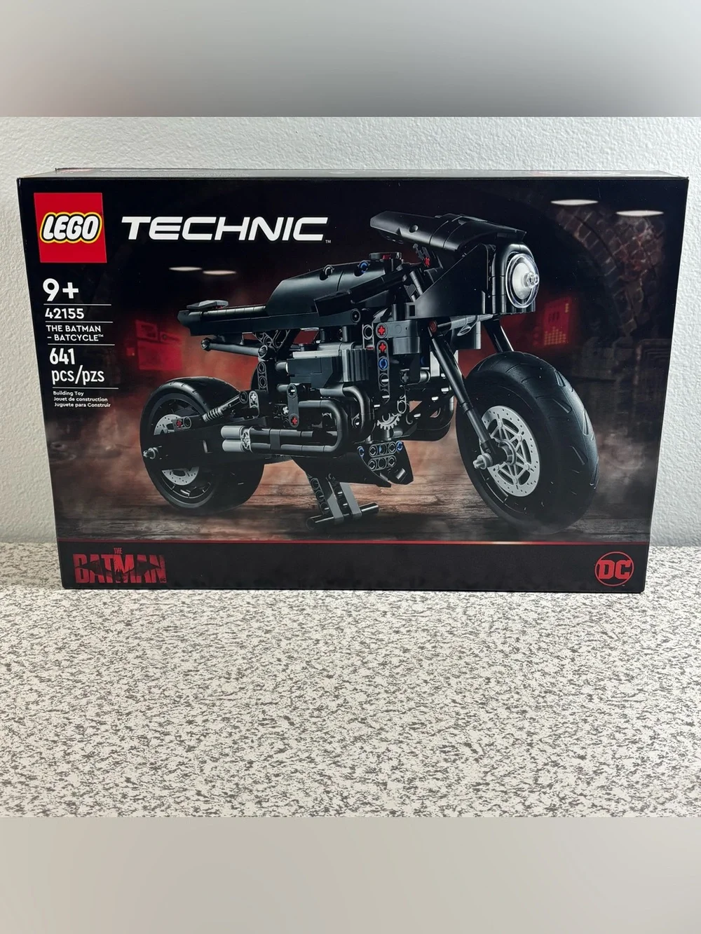 LEGO Technic 42155 The Batman Batcycle - Retired Set Kit - Brand New Sealed